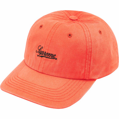 Supreme Bleached Chino 6 Panel Orange