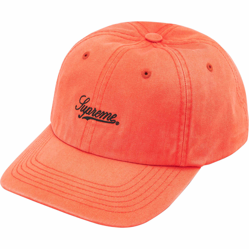 Supreme Bleached Chino 6 Panel Orange