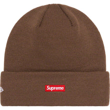 Supreme New Era HQ Beanie Brown