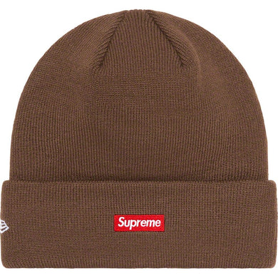 Supreme New Era HQ Beanie Brown