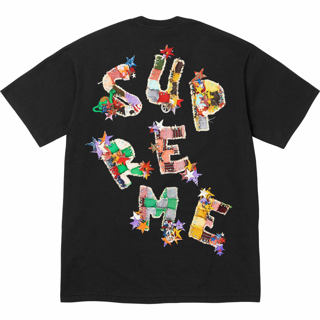 Supreme Patchwork Tee Black