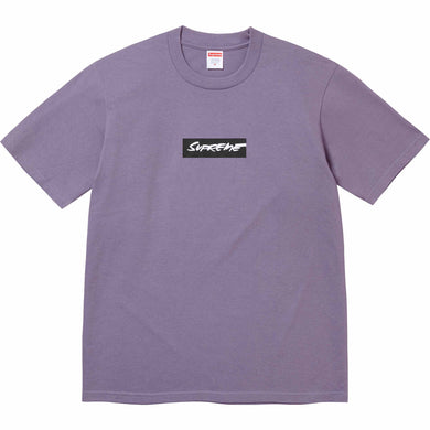 Supreme Futura Box Logo Tee Purple