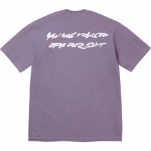 Supreme Futura Box Logo Tee Purple