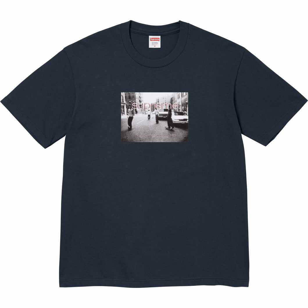 Supreme Crew 96 Tee Navy