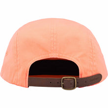 Supreme Washed Chino Twill Camp Cap Peach