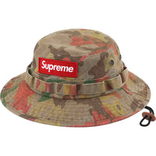 Supreme Washed Canvas Boonie Tan Camo