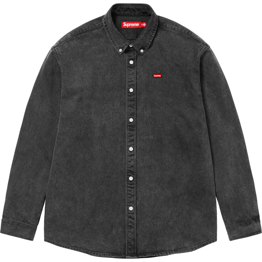 Supreme SS24 Small Box Shirt Washed Black