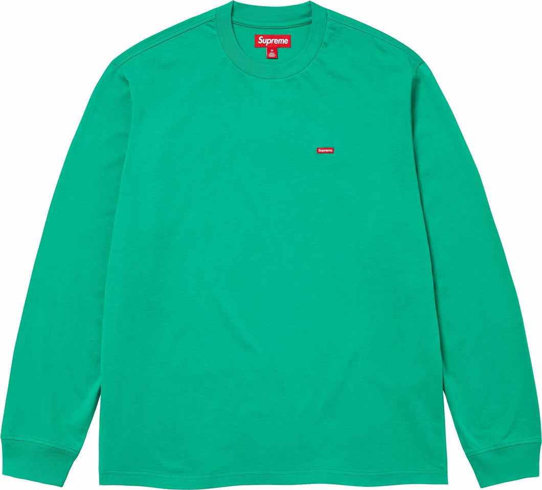 Supreme SS24 Small Box Logo L/S Tee Green