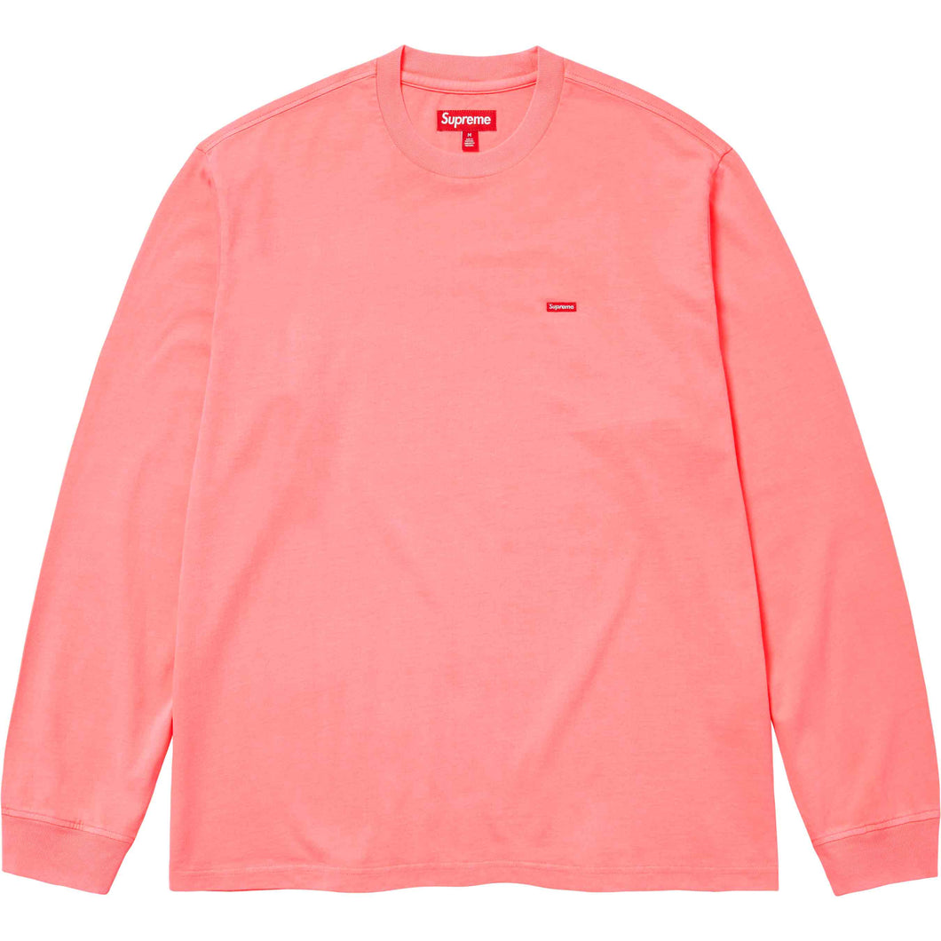 Supreme SS24 Small Box Logo L/S Tee Bright Orange