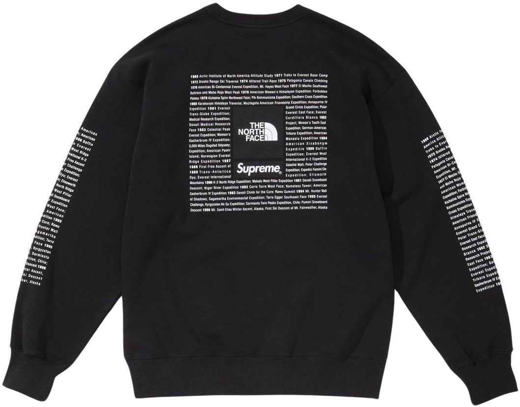 Supreme® The North Face® Crewneck Black