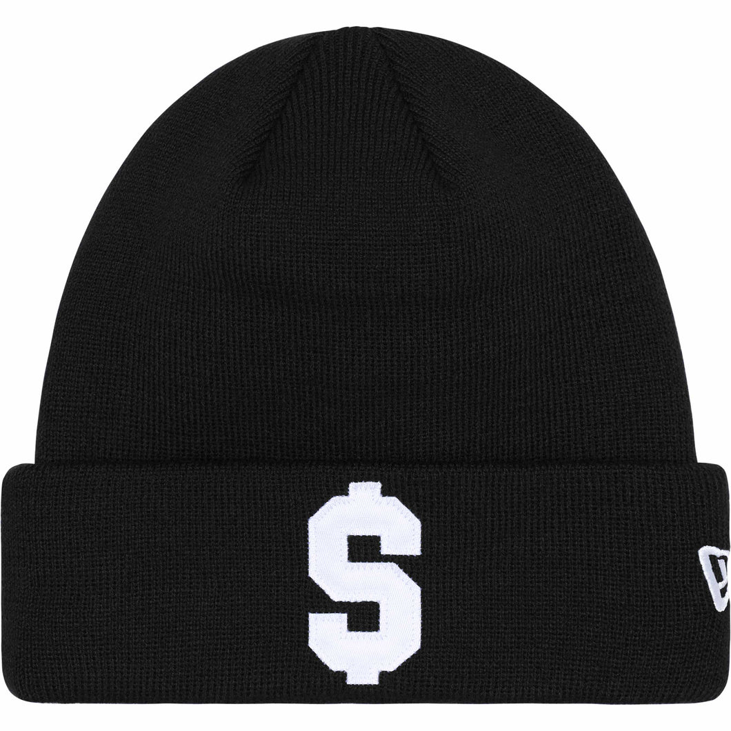 Supreme New Era® $ Beanie Black