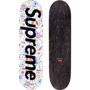 Supreme Airbrushed Floral Skateboard