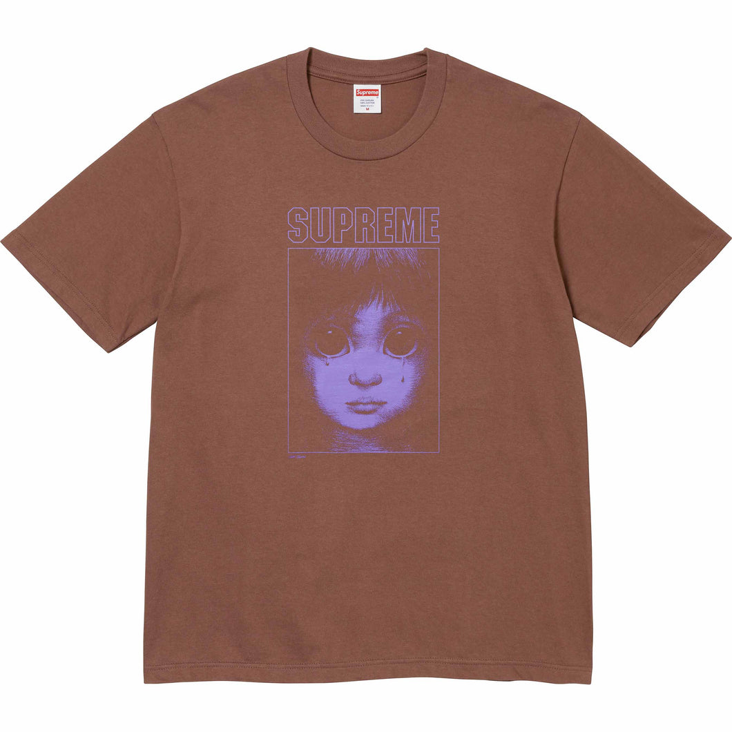 Supreme Margaret Keane Teardrop Tee Brown