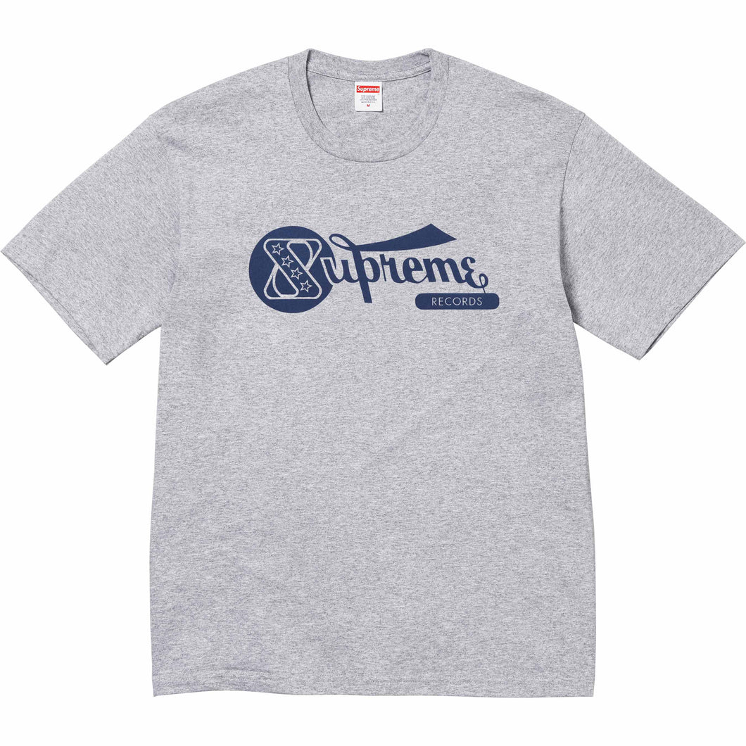 Supreme Records Tee Grey
