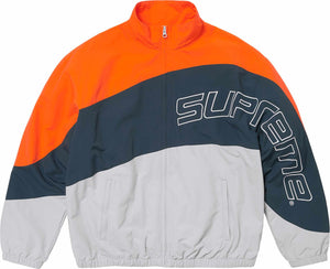 Supreme Curve Track Jacket Grey