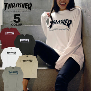 Thrasher Japan Mag Logo L/S Tee