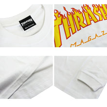 Thrasher Japan Flame Logo L/S Tee