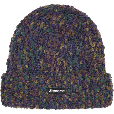 Supreme Chenille Beanie Purple