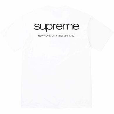 Supreme NYC Tee White