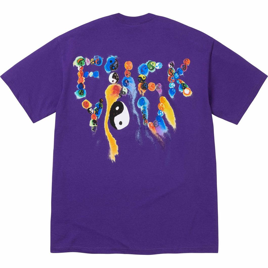 Supreme Yin Yang Tee Purple