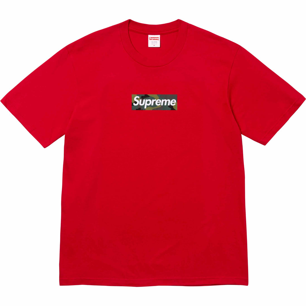 Supreme camo cheap tee