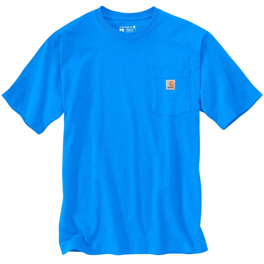 Carhartt Loose Fit Heavyweight SS Pocket Tee Atomic Blue