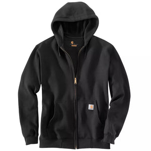 Carhartt Rain Defender Loose Fit Heavyweight Full Zip Sweatshirt Charcoal