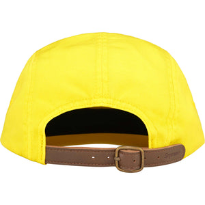 Supreme FW24 Washed Chino Twill Camp Cap Yellow