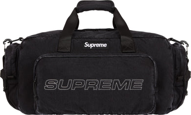 Supreme FW25 Denim Duffle Bag Black