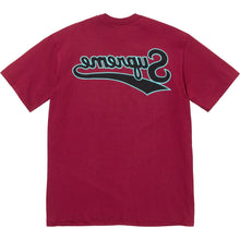 Supreme Backwards Tee Cardinal