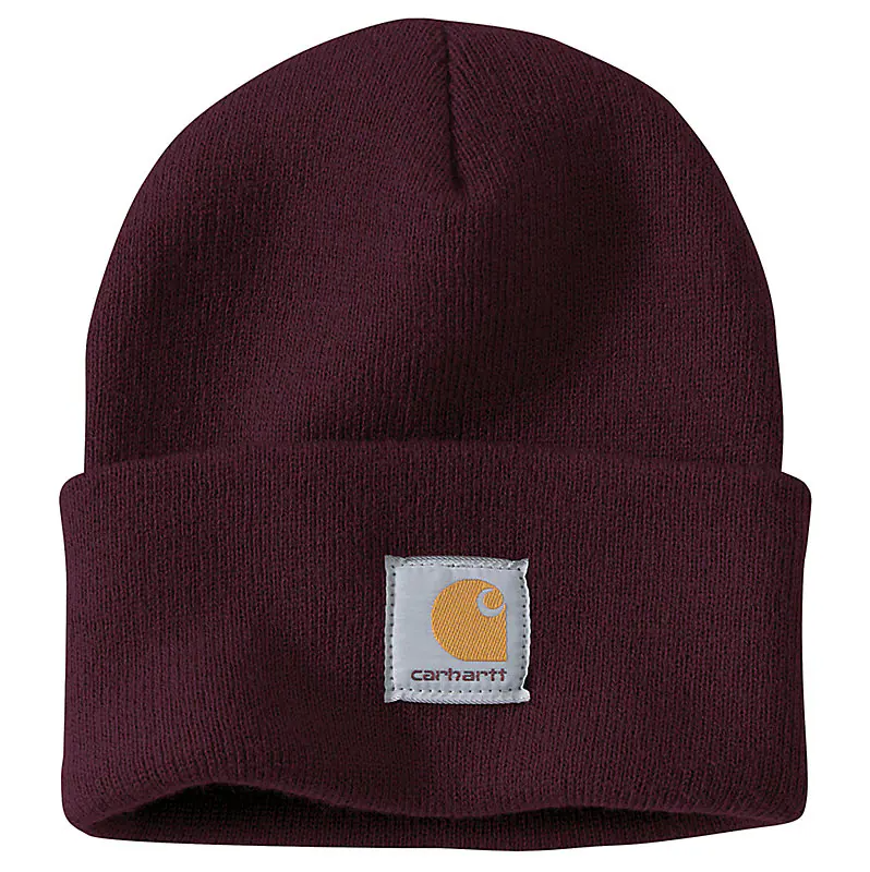 Carhartt Knit Cuffed Beanie Blackberry