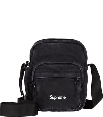 Supreme FW25 Denim Shoulder Bag Black