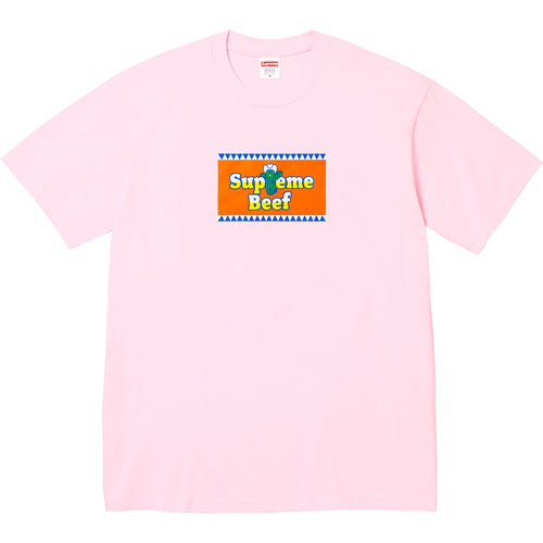 Supreme Beef Tee Light Pink