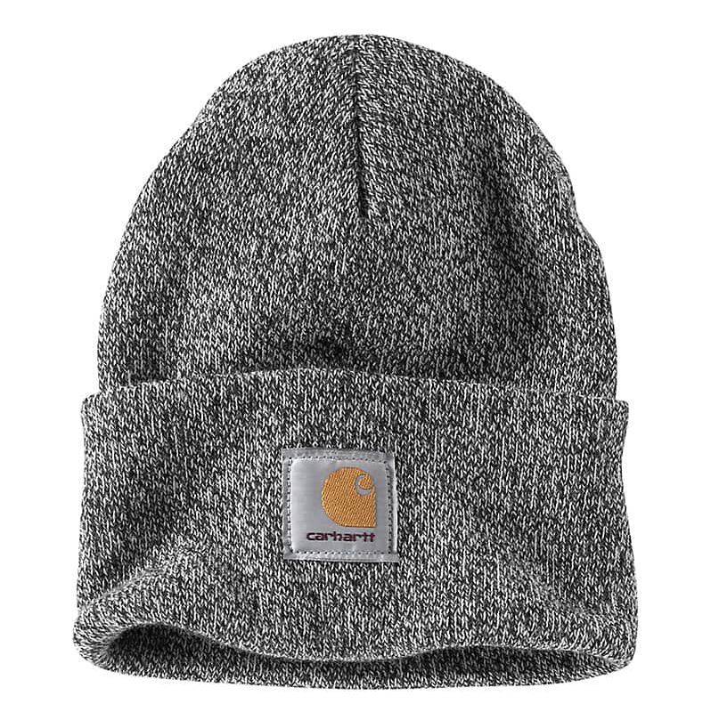 Carhartt Knit Cuffed Beanie Black White