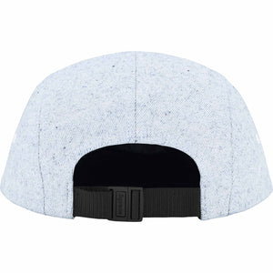 Supreme Coated Denim Camp Cap Blue