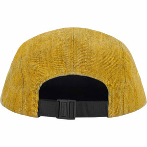 Supreme Coated Denim Camp Cap Yellow