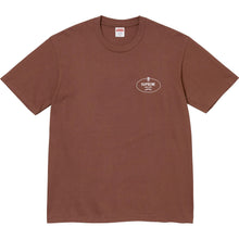 Supreme Crest Tee Brown