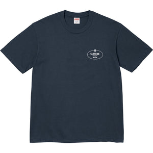 Supreme Crest Tee Navy