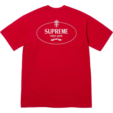 Supreme Crest Tee Red