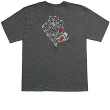 Santa Cruz Godzilla Youth Mecha Hand Tee Dark Heather