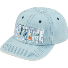 Supreme SS26 Embroidered Money Logo 6-Panel Denim