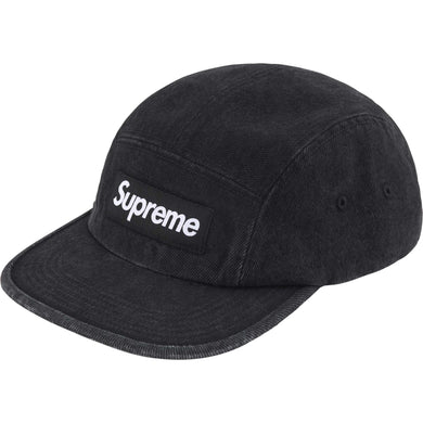 Supreme SS25 Denim Camp Cap Black