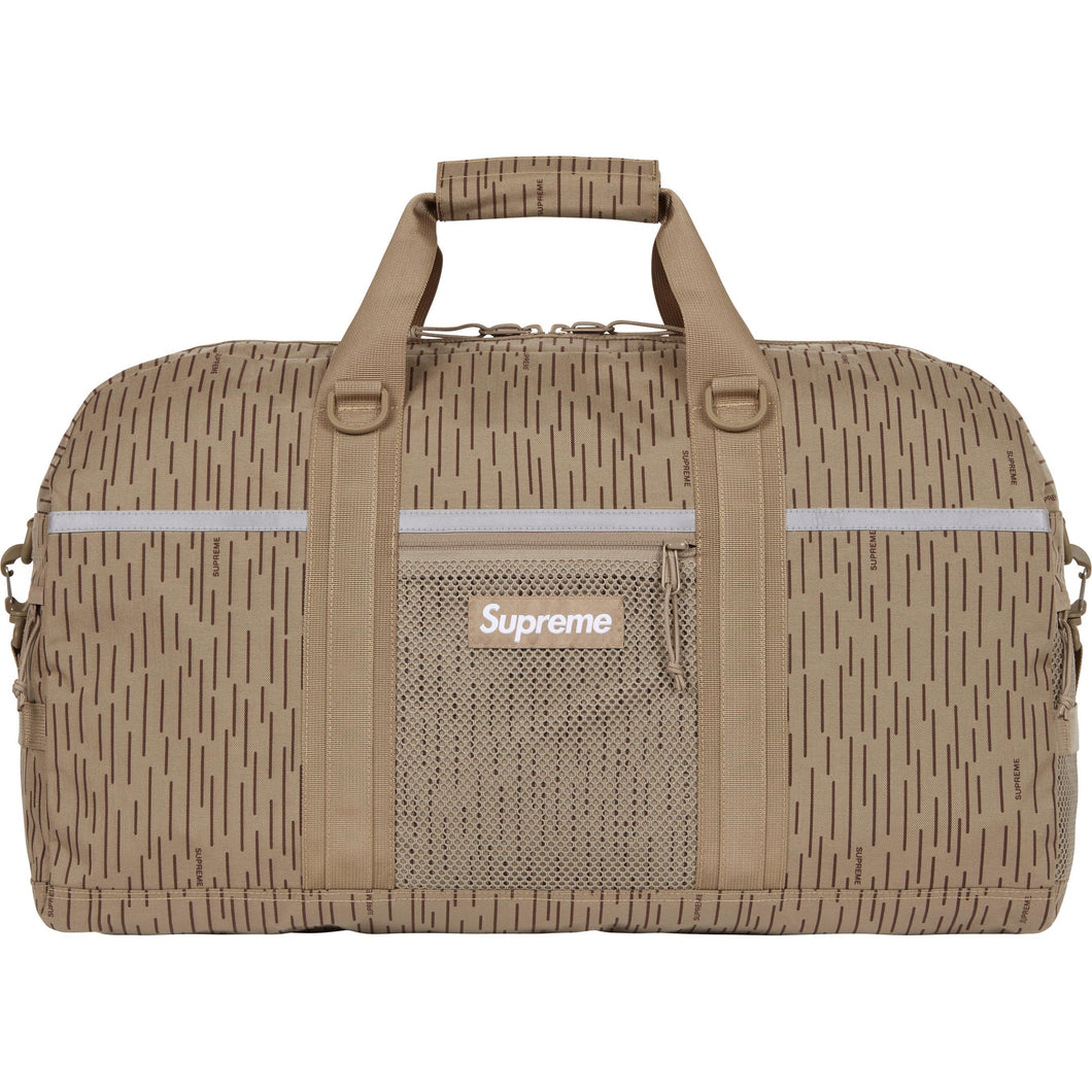 Supreme FW24 Duffle Bag Tan Raindrop