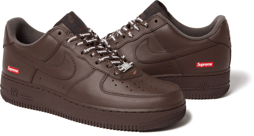 Supreme® Nike® AF1 Low Brown