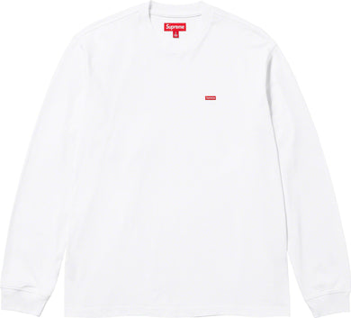Supreme Small Box LS Tee White