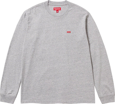 Supreme Small Box LS Tee Grey