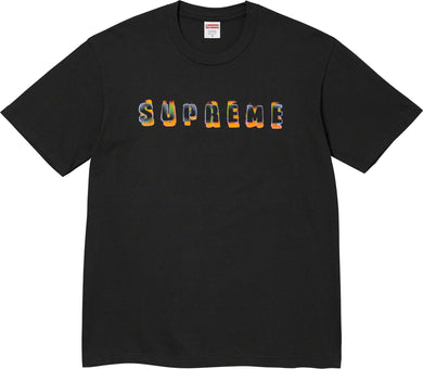 Supreme Stencil Tee Black