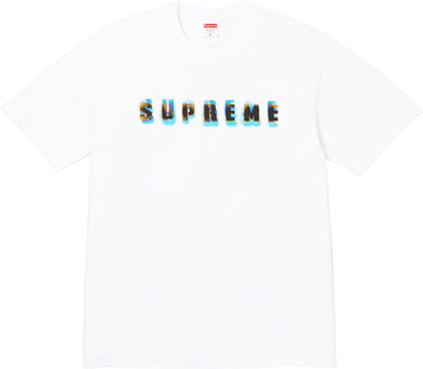 Supreme Stencil Tee White