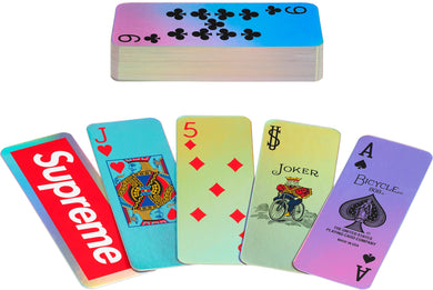 Supreme Bicycle® Holographic Slice Cards