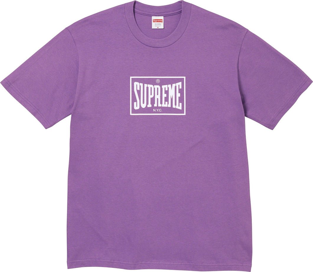 Supreme Warm Up Tee Purple